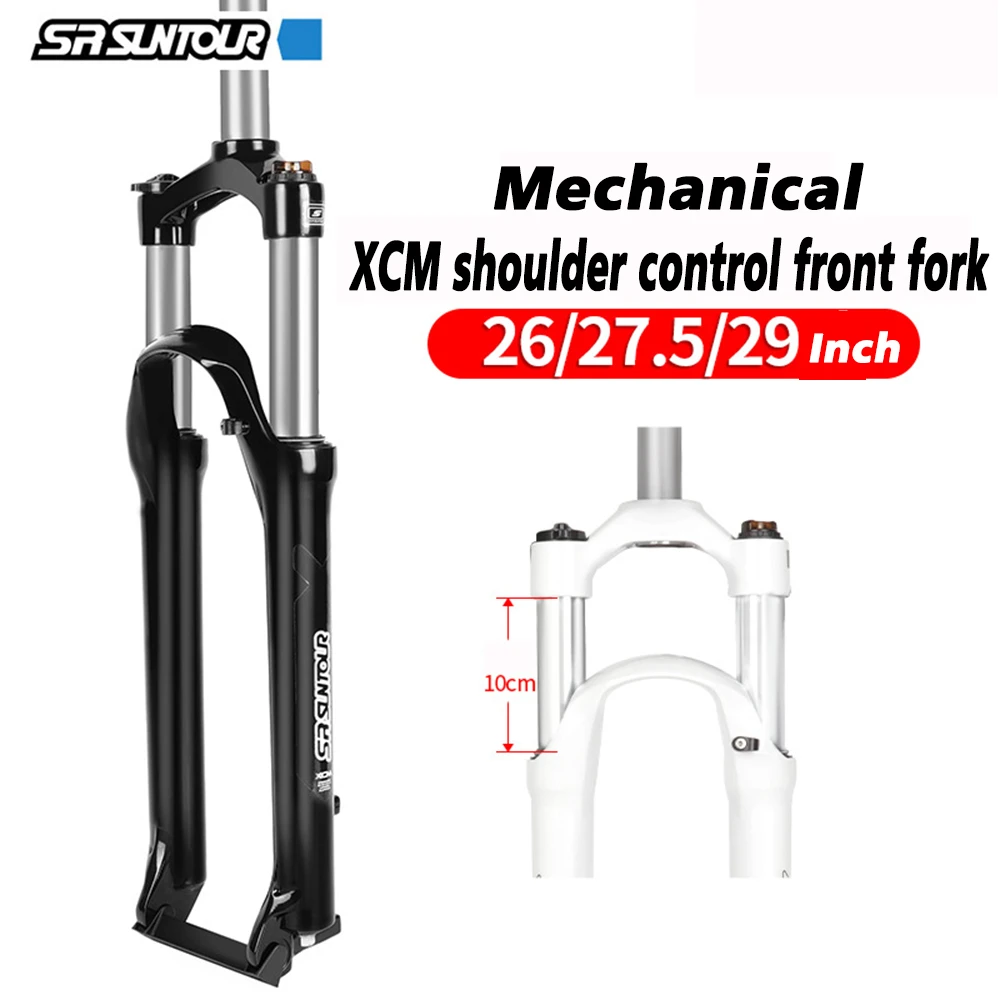 SUNTOUR MTB Bike Front Fork XCM 26/27.5/29In Suspension Lock Shock