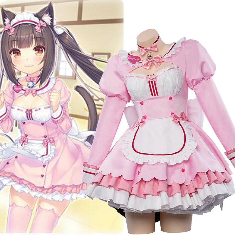 Chocola Catgirl Costume - Nekopara Vol. 4 Cosplay