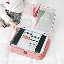 

High Capacity File Folders Travel Necessary Document Briefcase Office File Organize Handbag Household Material Storage Bag Items