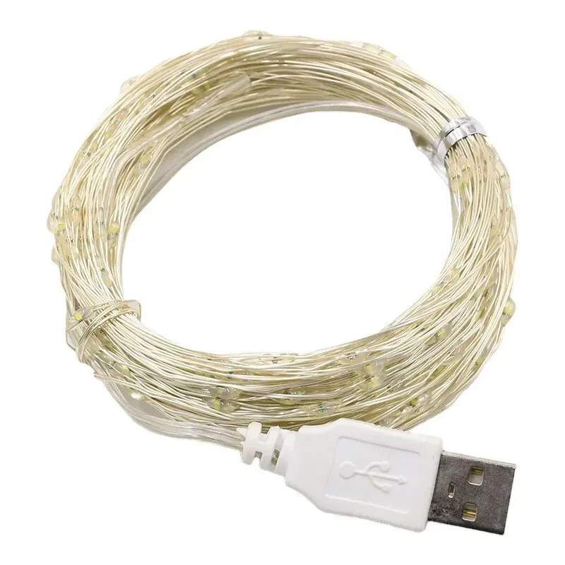 รูปสินค้า ไฟ LED เส้น USB กันน้ำ 5 เมตร ตกแต่งงาน