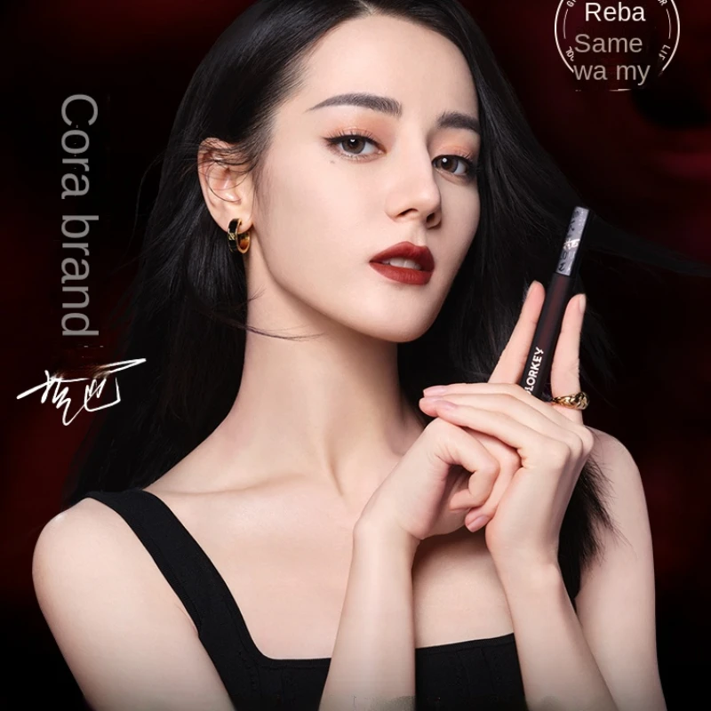 

FQ Black Satin Lip Lacquer Matte Finish Lipstick Lip Gloss Moisturizing White