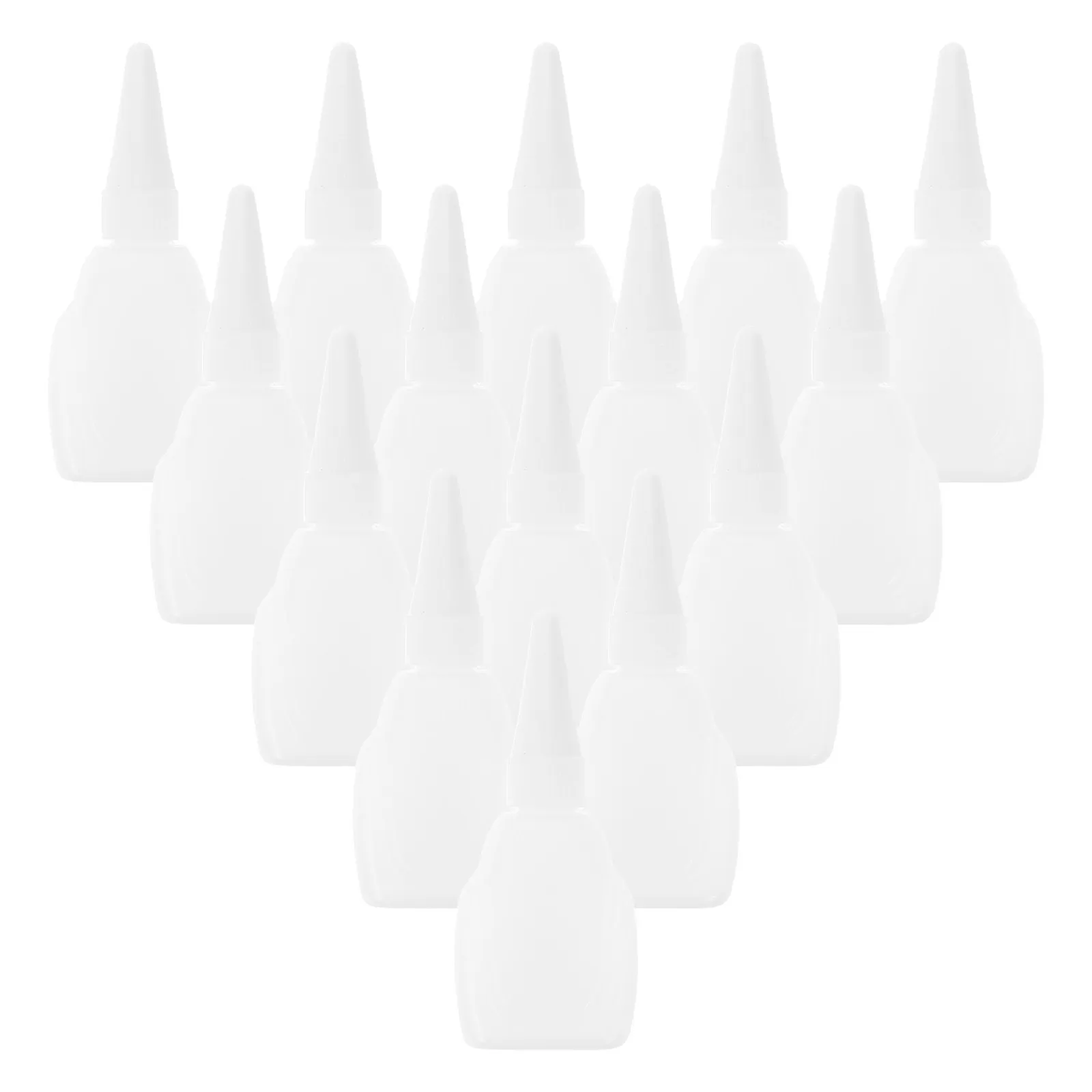 12 Flaconi Applicatori con Punta di Precisione, 6 Colori Flaconi di