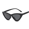 Cute Sexy Vintage Cat Eye Sunglasses Woman Small Black White Triangle Retro Ladies Sun Glasses Leopard Female Oculos De Sol 5