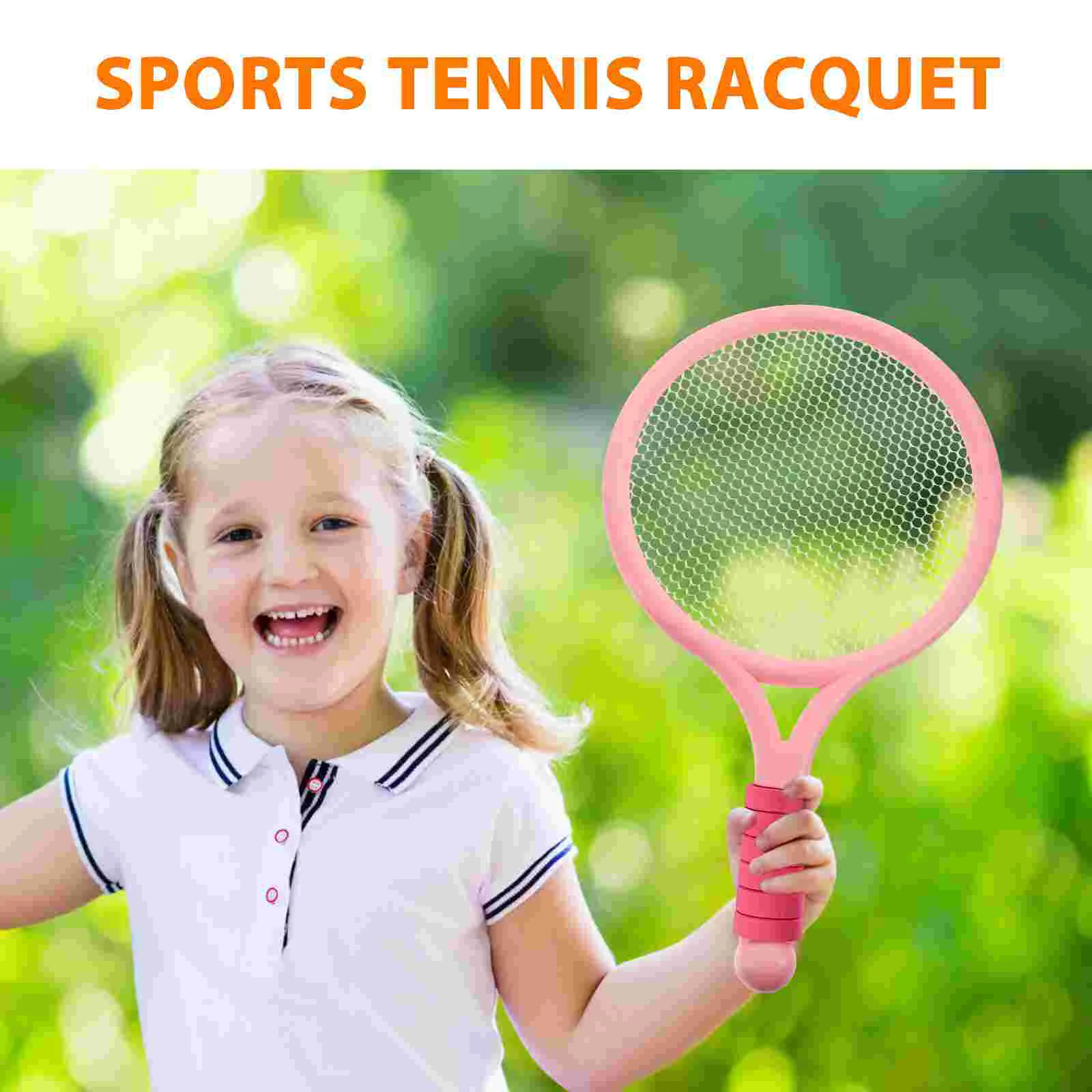 For Tennis Kids Set Racket Ball Children Bat And Short Beach Balls Game Garden Racquet Kid Toys