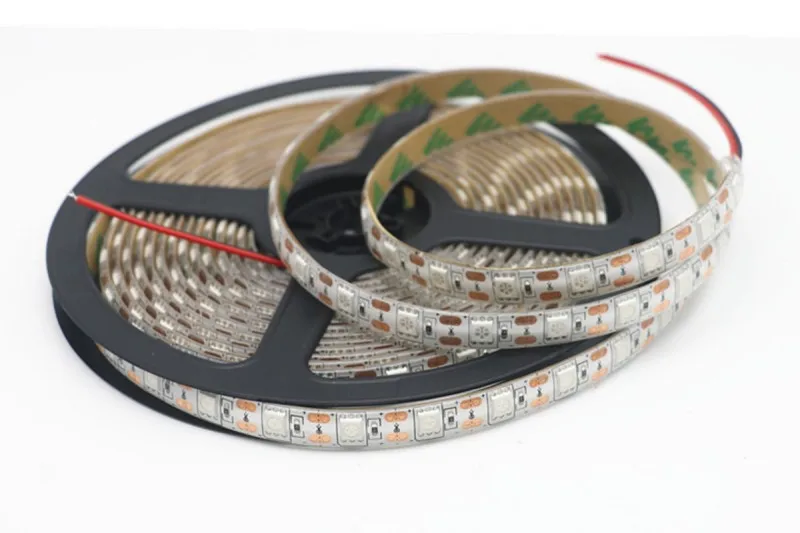 DC 12V 24V LED Strip 5M 5050 RGB CCT RGBCCT RGBW RGBWW WARM WHITE 60 LED Not Waterproof tape Light Strips Flexible Atmosphere