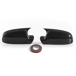 Rearview Mirror Cover Pair - Side Wing Mirror Cap Case Trim Car Accessories (Carbon Pattern)