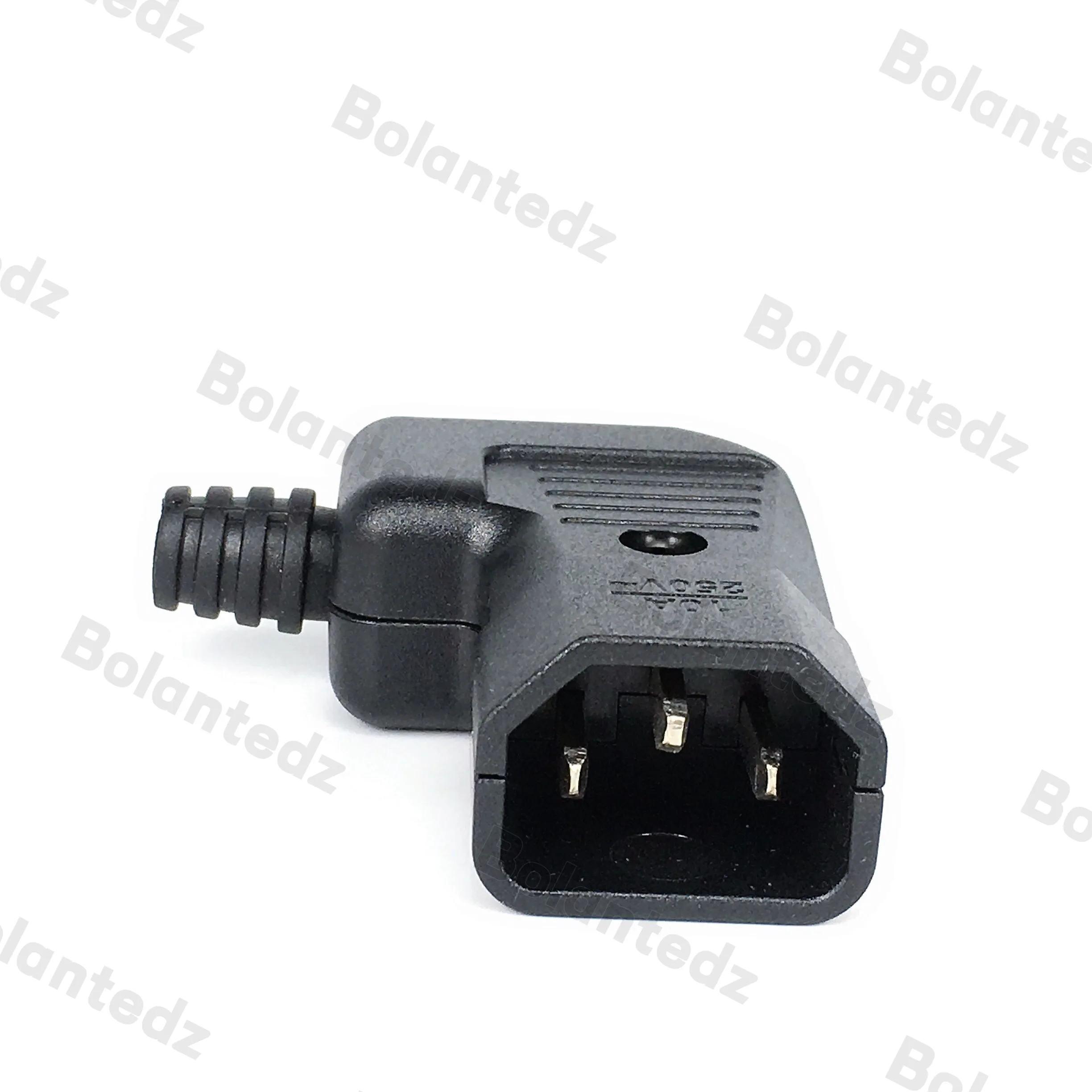 Elbow IEC320 C13 C14 Power Cord Wiring Plug Assemble IEC Connector Outlet PDU UPS Electrical AC 10A 250V