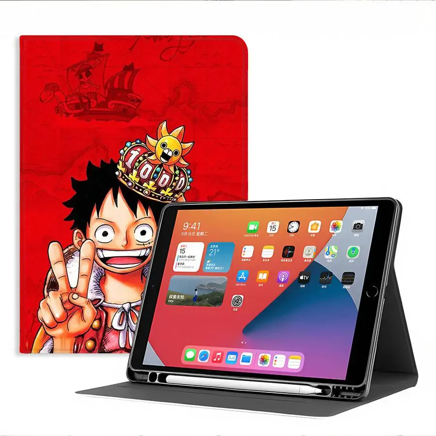 Enhanced Tablet Case with Pencil Holder - Sleek and Durable Design