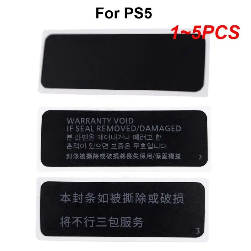 

1~5PCS Label Accessories Security Sticker Three-in-one Host Seal Warranty Warranty Seal Game Accessories Host Label Host Sticker