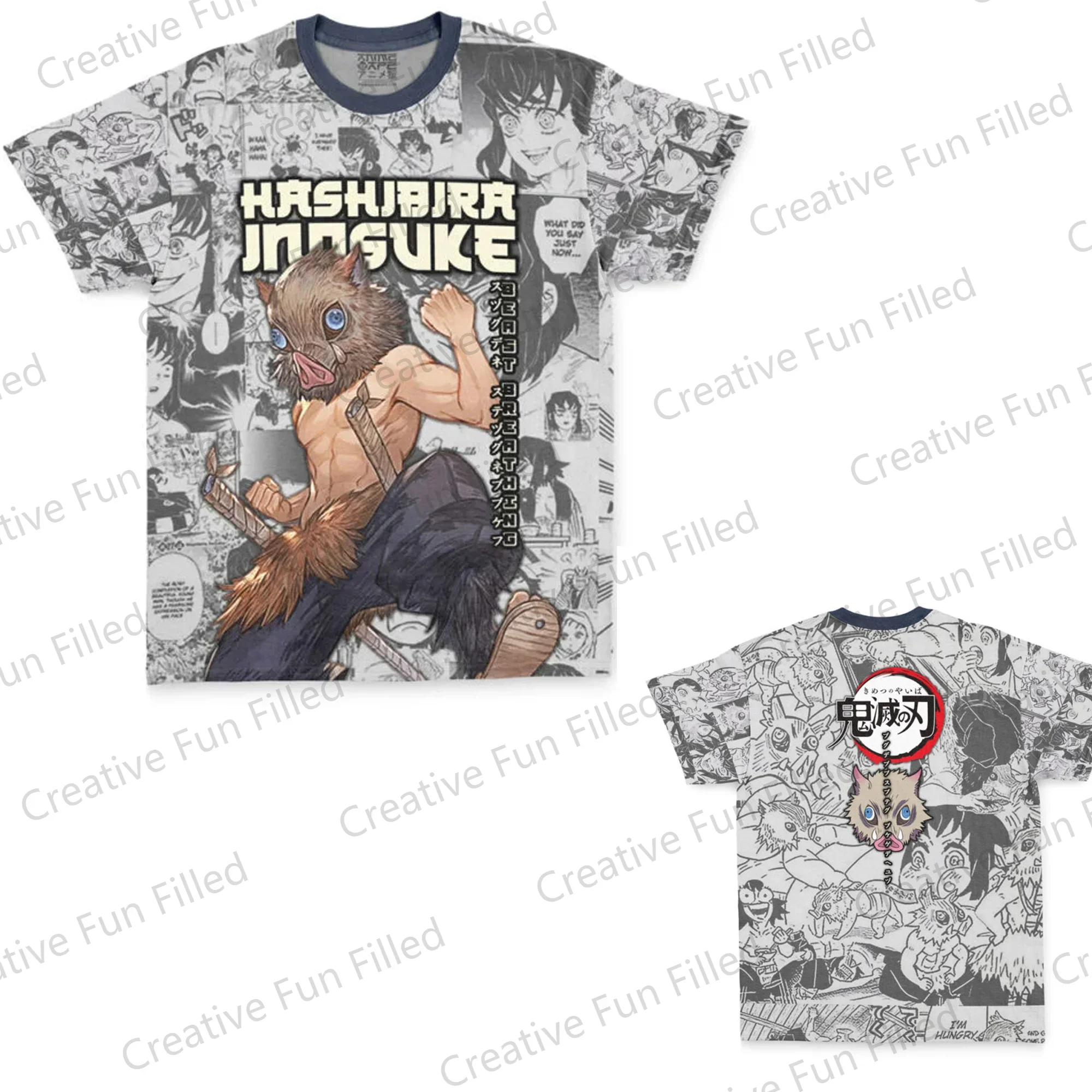 2024 New Arriavl Summer Kamado Tanjiro Haori Demon Slayer Streetwear T-Shirt Fans Kit Special Baseball Edition Jersey Oversized 4