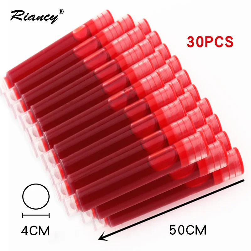 High-Quality Fountain Pen Ink Refill Cartridge Set - Standard 4mm