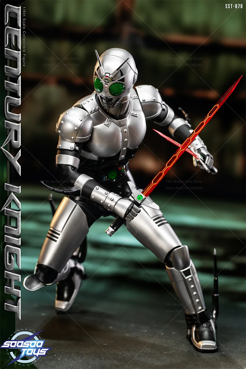 In Stock Soosootoys SST-070 1/6 Scale Masked Rider Black