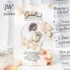 JIANWU 60mm*200cm Romantic Letter Series Vintage English Text Material Collage PET Tape Creative DIY Journal Stationery 4