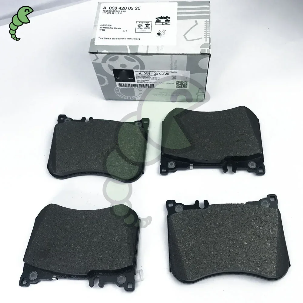 0084200220 Pad Front Friction Plate Brake Shoes Behind Car Brake Pads Set For Mercedes-Benz Brake Pad Back Skin