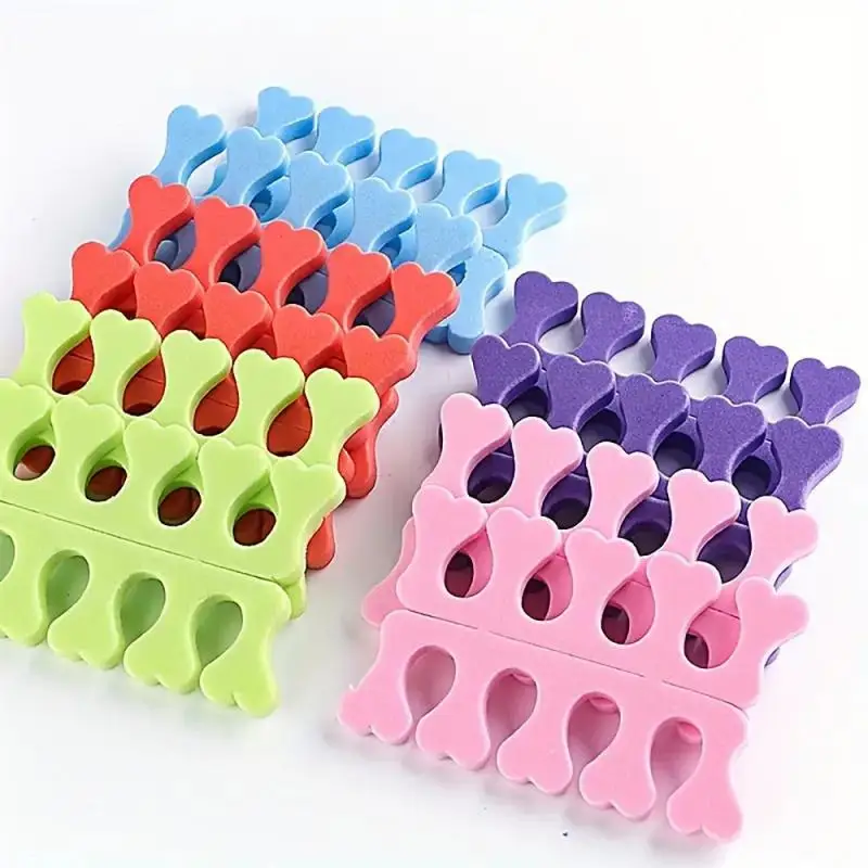 Nail Art Tools Toe Separators Sponge Practical Nail Polish Separator