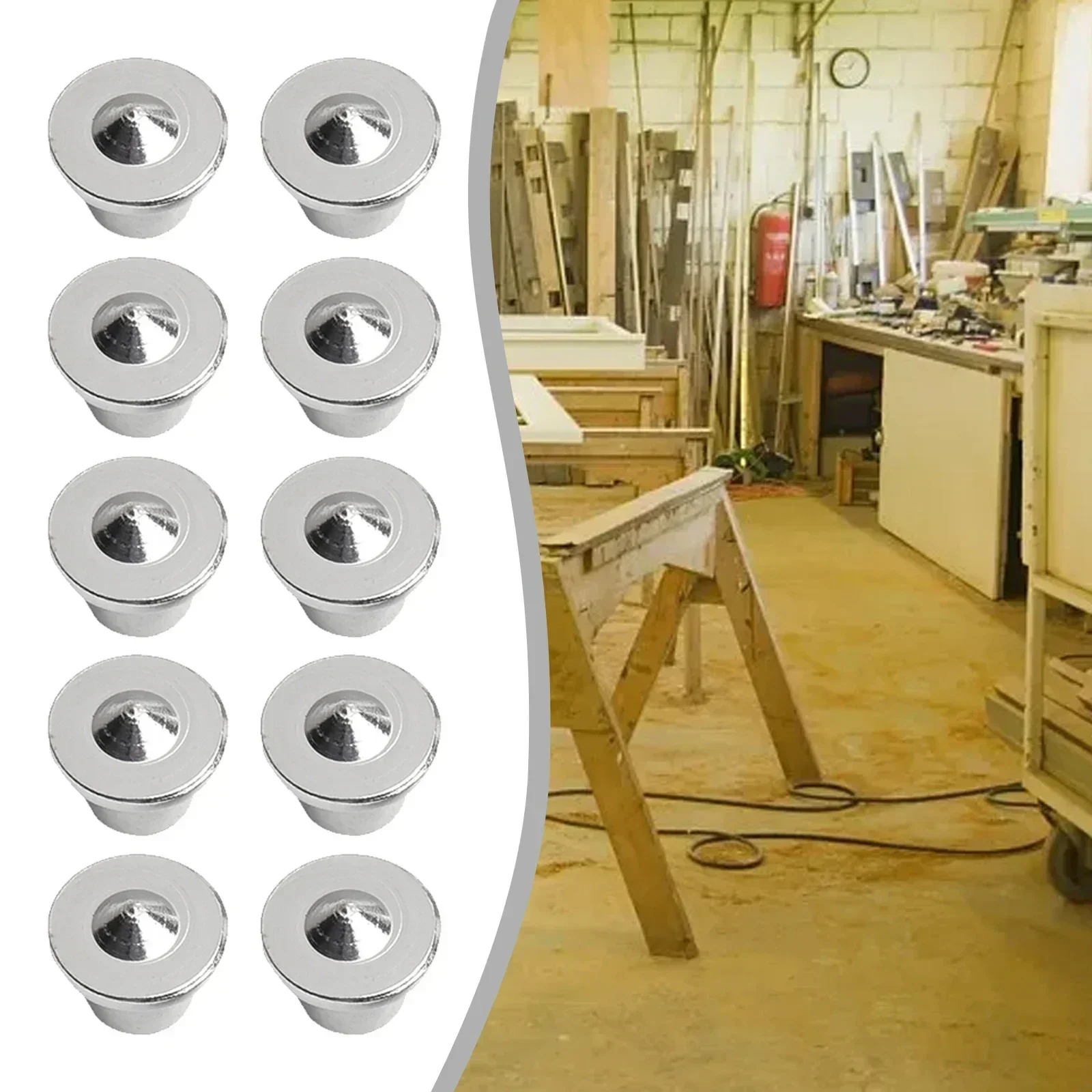 Wooden Dowel Pins 10Pcs Dowel Centre Point Pins 6/8/10/12mm Wood Timber Marker Hole Tenon Center Woodworking