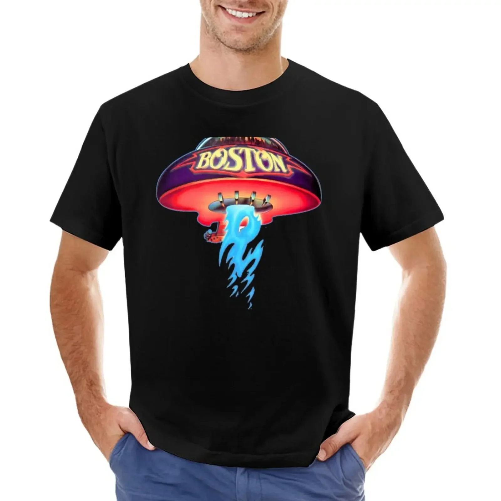 

Boston More Than A Feeling Premium T-shirt quick-drying graphics men t shirt