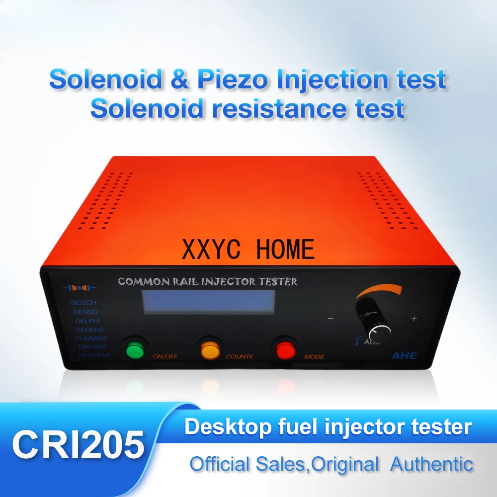

CRI205 High Pressure Common Rail Injector Simulator Piezo Injector Tester with AHE Dynamic Lift Travel Measuring Fuel Injection