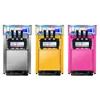 Electric 220/110V Soft Ice Cream Machine with 3 Different Flavors Fruit Freezer Hard Mixing Ice Cream Making Machine 5