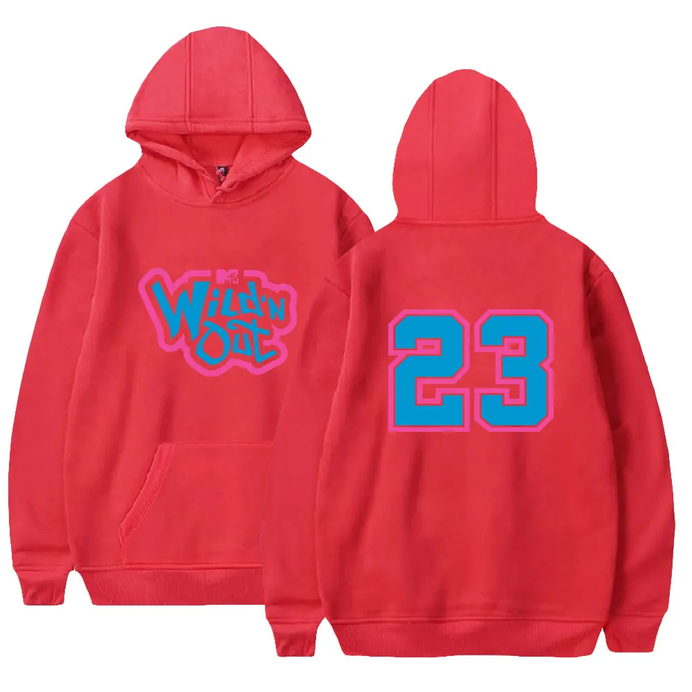 Wild'N Out Tv Show Hoodie Long Sleeve Streetwear Men Women Hooded Sweatshirt Harajuku Streetwear Fashion Clothes