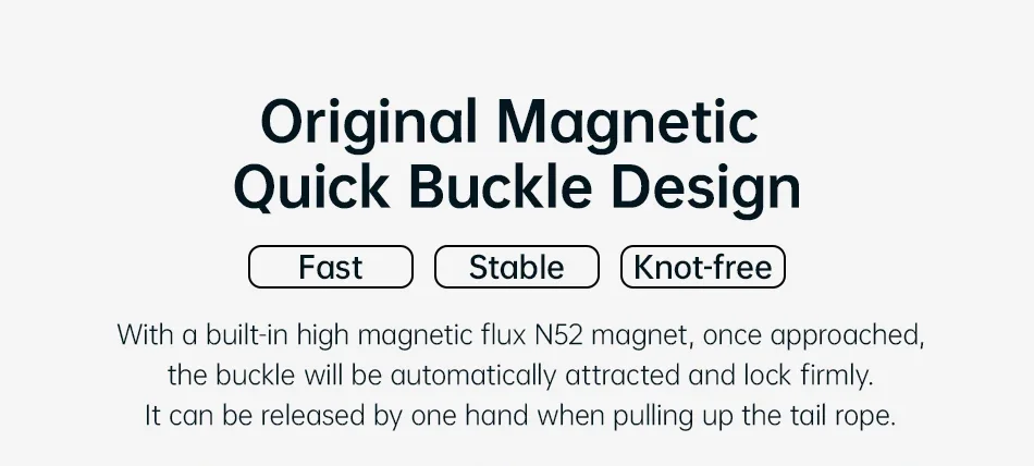 FALCAM Maglink Magnetic Wrist Strap - Quick Release Buckle, Secure Grip for DSLR