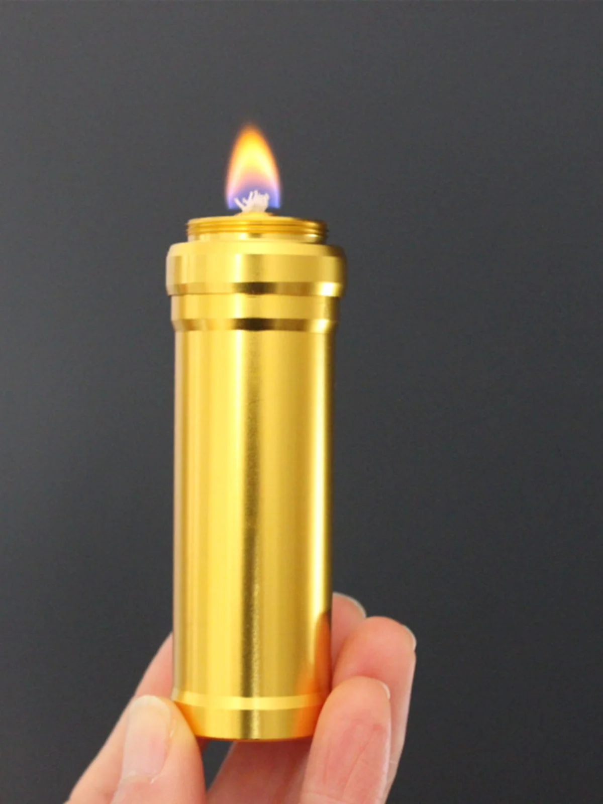 Long metal alcohol lamp sealed leak proof portable manual disinfection experiment wick UCO lamp accessories alcohol lamp