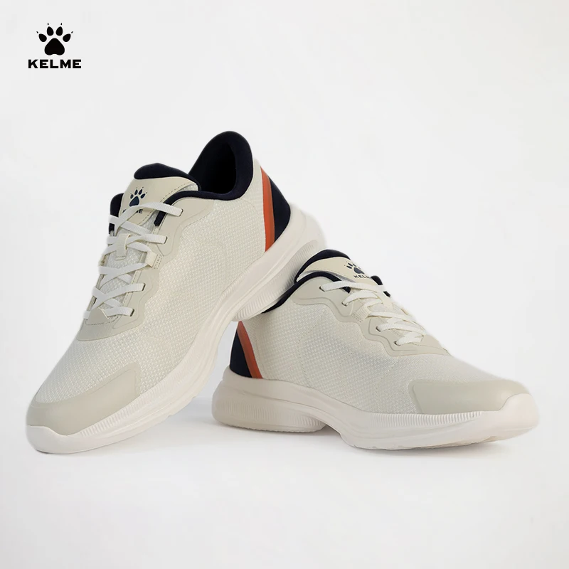 KELME 여성용 러닝 스니커즈, 스포츠 조깅 캐주얼 신발, 메쉬 통기성 야외 라이트 트레이너 신발, 남자 8323YX5192