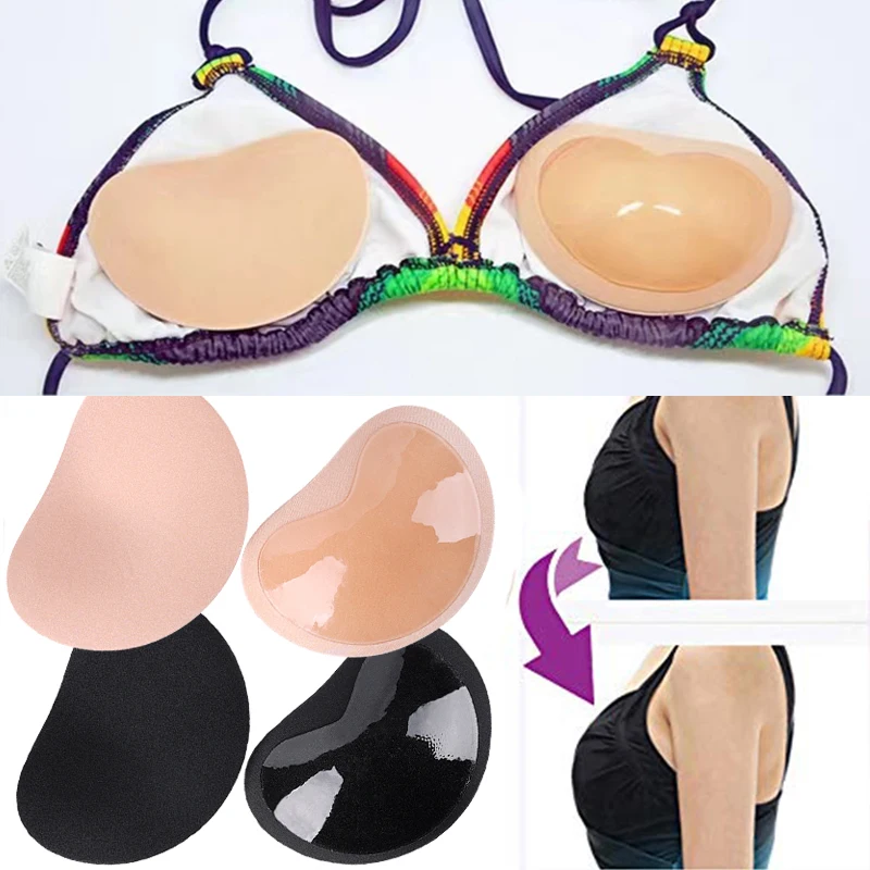 Reggiseno In Silicone Con Spalline Spesse E Adesive, Invisibile, Push - Foto 5