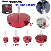PPR200 PVC Pipe Reamer Fitting Saver 2 & 1-1/2 Inch Head For Schedule 40 PVC Pipe CPVC & ABS Drain Pipe with 3/8-Inch Hex Shaft 1