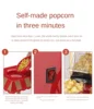 Popcorn Maker Machine 팝콘 옥수수electric fully automatic puffing children's 카라멜팝콘hacer palomitas popcorn machiene 2