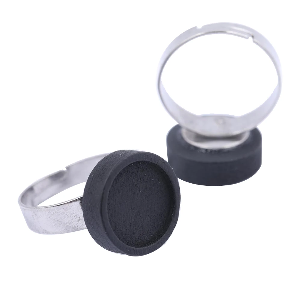 

10 шт., 12 мм кольцо-кабошон