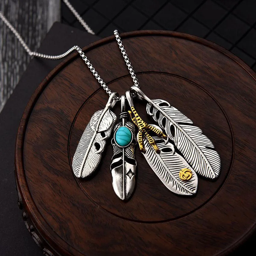 Silver Mini Feather Necklace – Daniella Draper UK