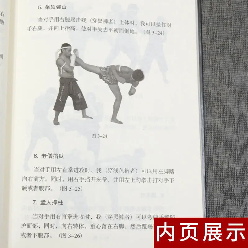 Muay Thai Sports Introduction Fighting Fitness Books Take Martial Arts Sanda Books Muay Thai Introductory Tutorial Book