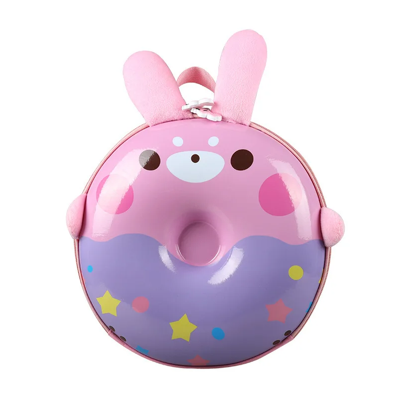 Children's Bag Baby Cartoon Eggshell Small Schoolbag Bunny Donut Girls'  Eggshell Small Backpack Mochila Escolar School Bags