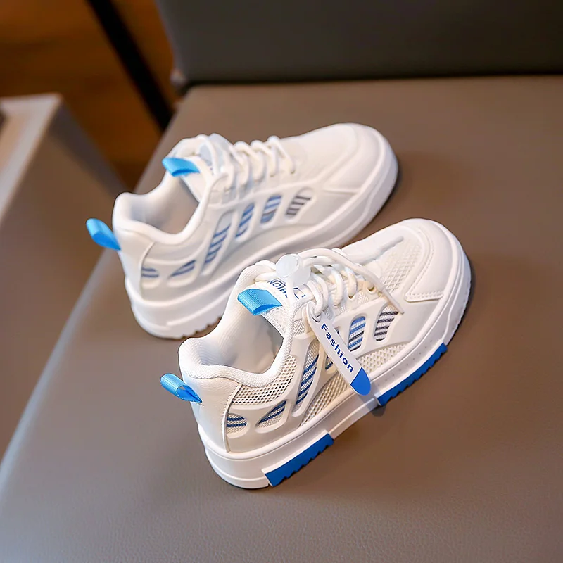 Jungen Sneakers Mädchen Atmungsaktive Sportschuhe für Kinder Herbst Rutschfeste Casual Student Outdoor Schuhe Korbschuhe_voghion.com