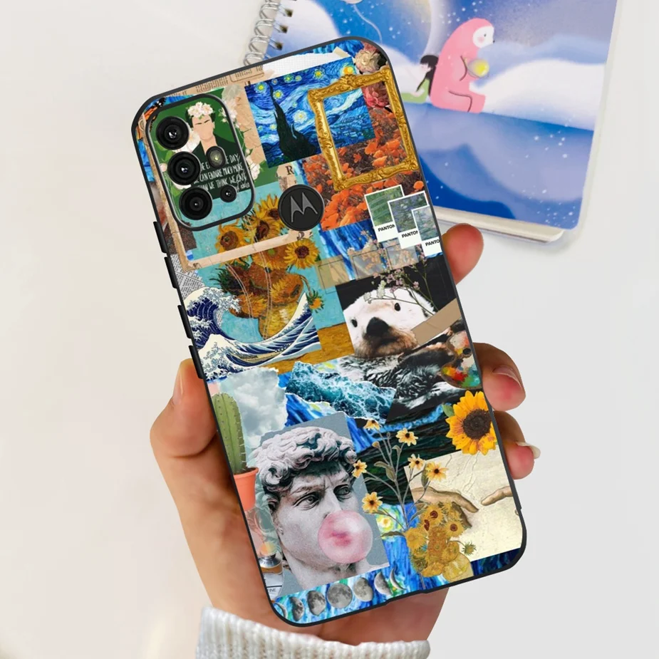 Colorful Painted Soft TPU Phone Case with Bumper Protection