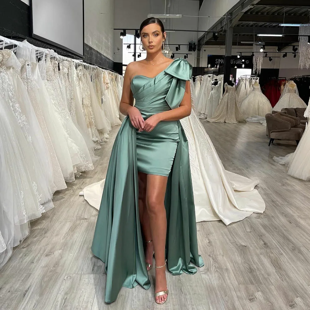 

Длинное вечернее платье-Русалка Msikoods с одним открытым плечом, платье для выпускного вечера из Саудовской Аравии, бальное платье для торжества