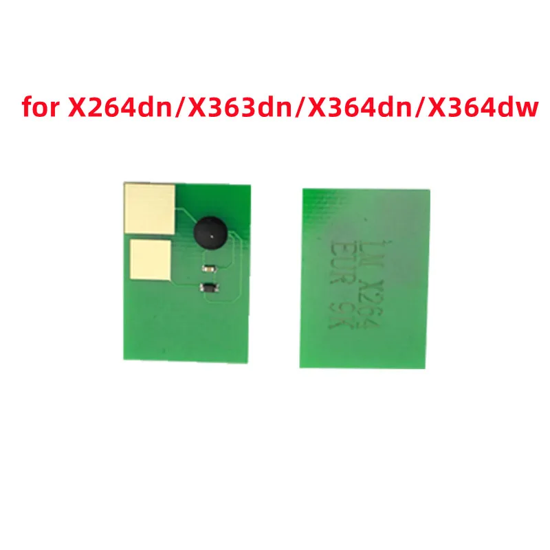 9K Pages X264H11G Toner Chip for Lexmark X264dn/X363dn/X364dn/X364dw