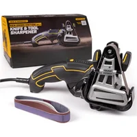 Fast Shipping.home.Ken Onion Knife Sharpener Tool - Adjustable Knife Sharpening System - For Knives, Scissors, Serrated Blades, 1