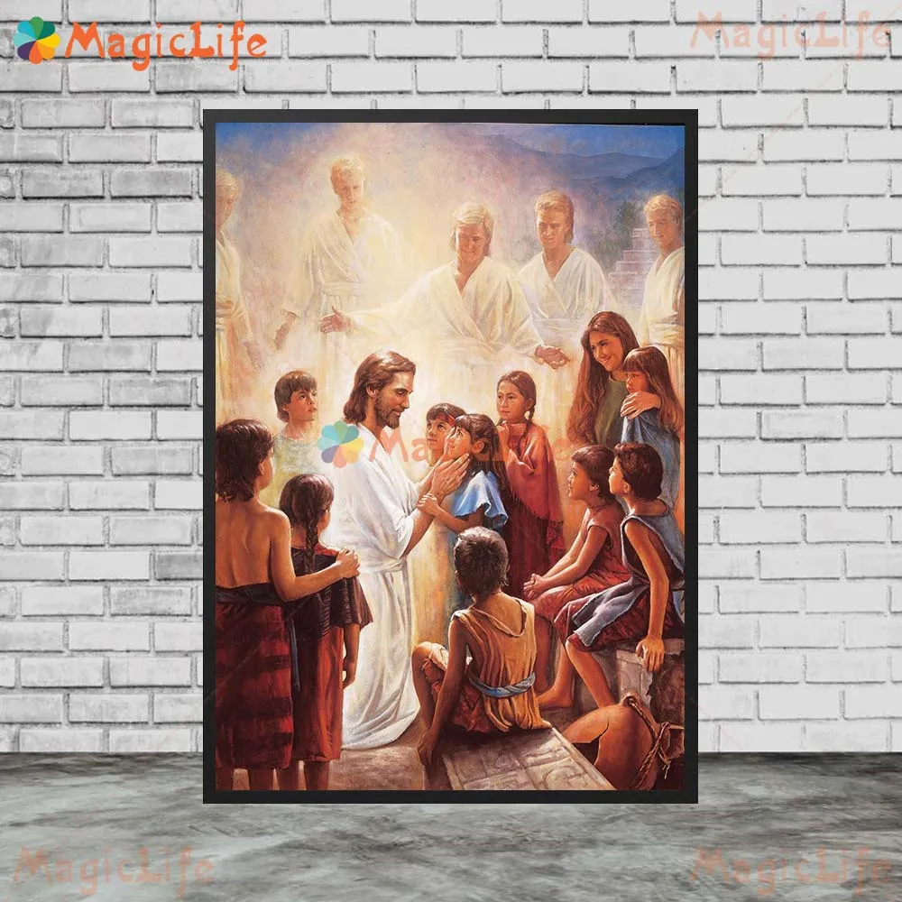 宗教的な聖母マリアのレクリエーションポスター,リビングルームの壁画