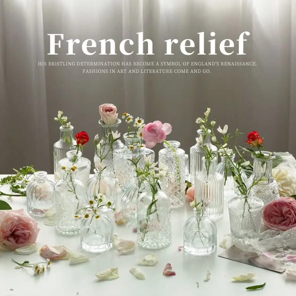 مزهرية النباتات المائية الرجعية مزهرية زجاجية شفاف...