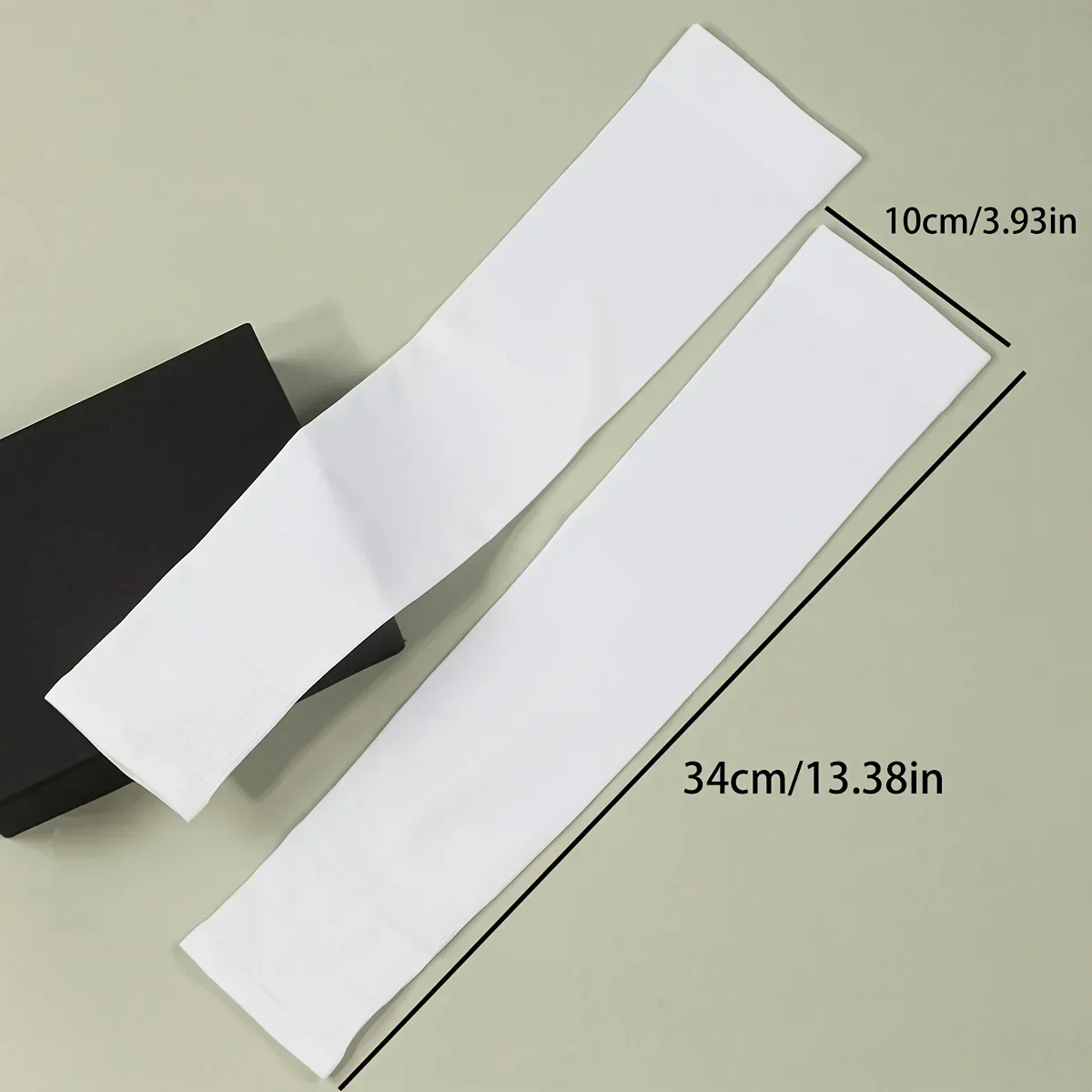 Women's Summer Arm Sleeves - Solid Color, Elastic Fit,Sun Protection, Sweat-Absorbent, Casual Outing Accessory, Casual Armwear