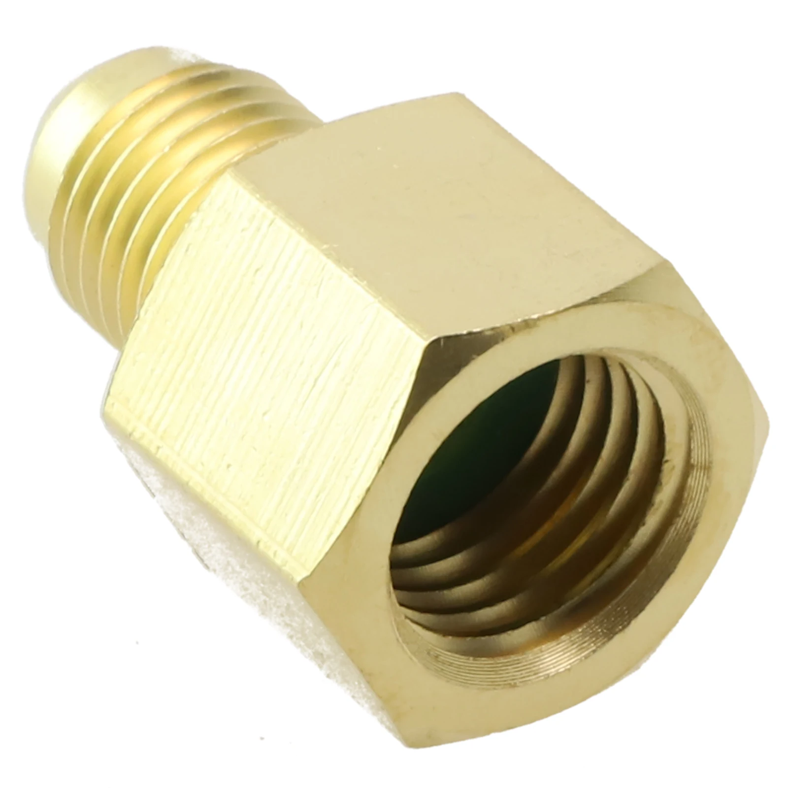 

1/4 SAE Male Conditioner Adapter Brass Conversion head Gold Anti-aging Automotive Accessories Tool Quick Coupling