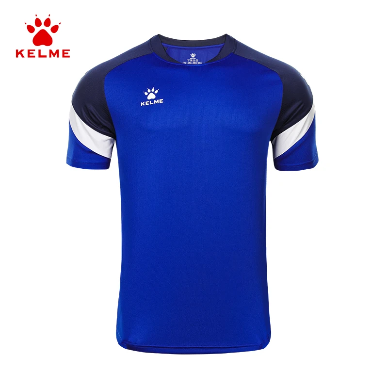 KELME Badminton Training and Competition Sports Top Quick Drying Short Sleeved Shirt training jersey