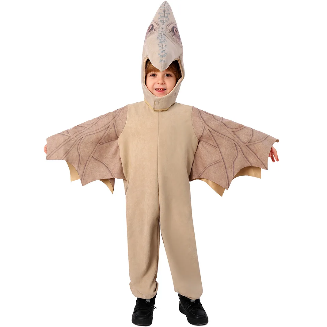 

Детский костюм для косплея в виде животного, динозавра на Хэллоуин, праздничный веселый комбинезон, милые комплекты, одежда для выступления на сцене, верхняя одежда