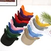 Tennis Visor Cap Solid Empty Top Cotton Men's Caps Visors for Women Baseball Hats Outdoor Sports Gorro Con Visera Dropshipping 1