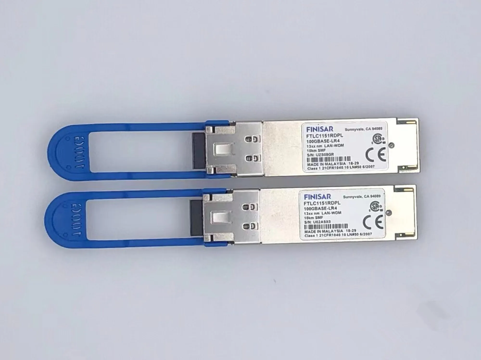 Finisar Fiber Transceiver 100G 10KM Switch Module FTLC1151RDPL 100GBASE-LR4 13XX NM LAN-WDM 10KM SMF LC Port finisar ftlc1154rdpl 10km 100gbase lr4 qsfp28 optical transceiver module for 100g ethernet