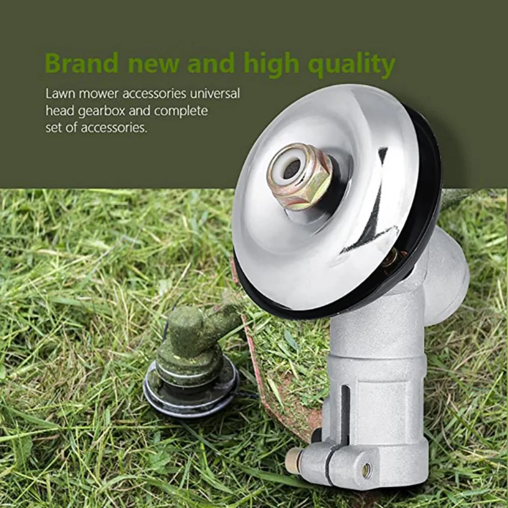 Trimmer Gearbox Gearhead Brushcutter Grass Trimmer Replace Gear Head 26mm 28mm 7 9 Teeth Lawn Mower Parts Gardening Tool