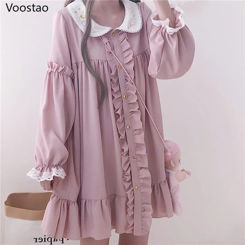 pretty little thing pink cut out dress Strapless Ruffle Mini (Pink) · NanaMacs Berry First Birthday Outfit, collection: RESTOCKED - will be auto-removed by Mechanic neckline and long sleeves Size:3 months