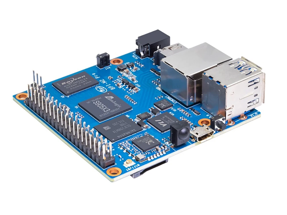 Banana Pi BPI M2 pro Quad-Core Cortex-A55 2.0 GHz 2GB RAM 16GB Storage Mali-G31